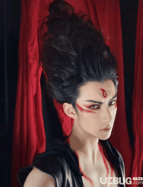 抖音上敖丙哪吒cosplay真人手机壁纸高清分享