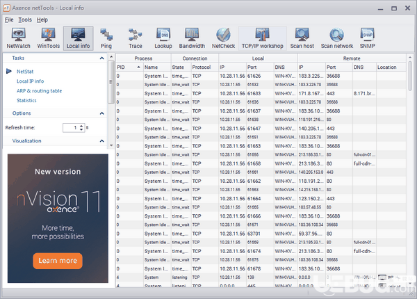 Axence NetTools(网络监测工具)v5.0.1.20436免费版【2】