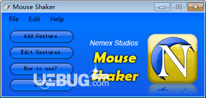 Mouse Shaker(自定义鼠标手势软件)