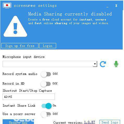 ScreenRec(屏幕录像工具)v1.0.87免费版【2】