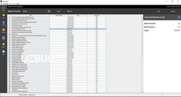 SeisSeek(SEGY文件解析工具)v1.0免费版【2】