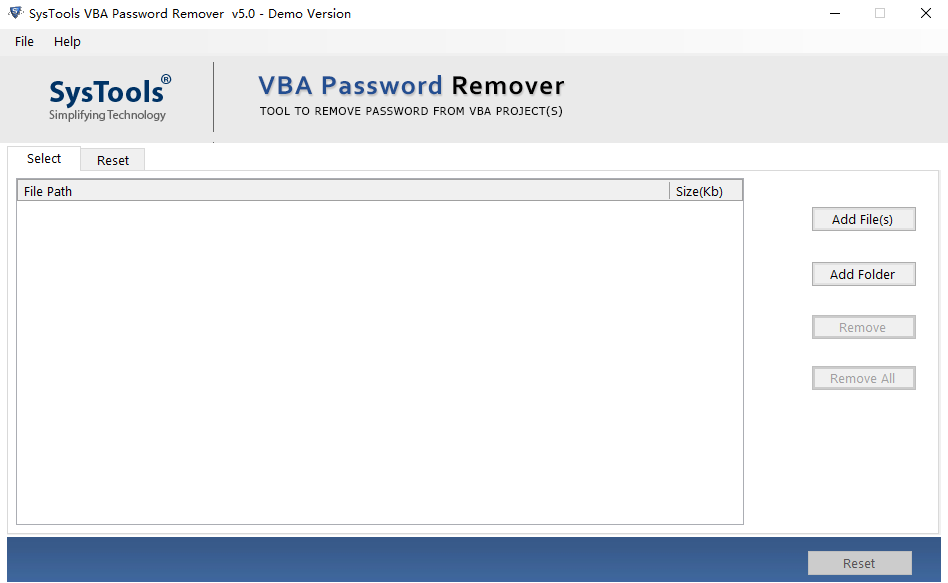 SysTools VBA Password Remover下载