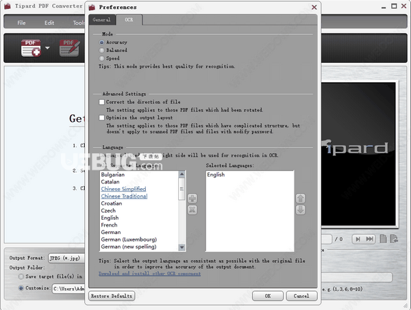Tipard PDF Converter Platinum v3.3.22免费版【2】