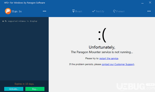 HFS + for Windows(HFS+格式读取工具)