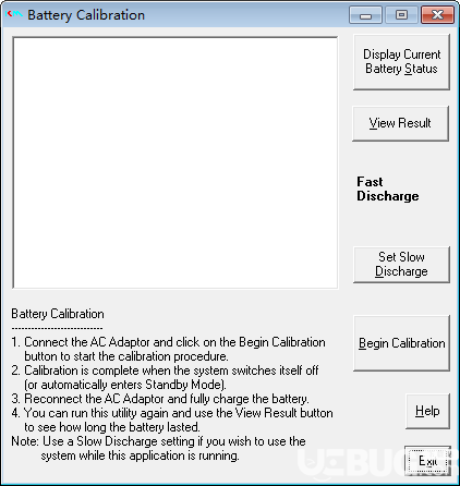 笔记本电池修复软件(Battery Calibration)