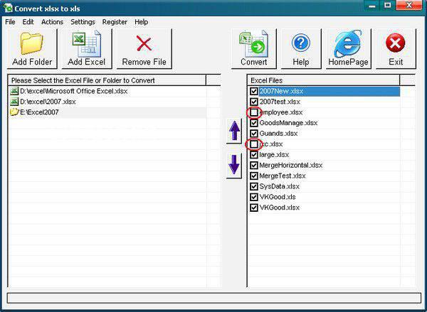 Convert XLSX to XLS(文件转换器)v29.12.13免费版【6】