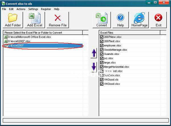 Convert XLSX to XLS(文件转换器)v29.12.13免费版【3】