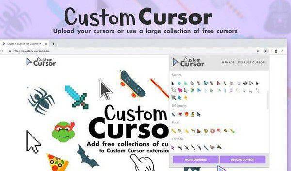 Custom Cursor for Chrome(鼠标光标美化插件)