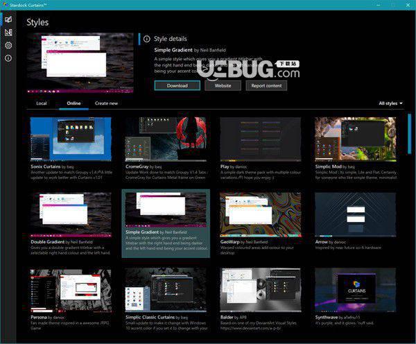 Stardock Curtains(Win10主题美化软件)v9.5.3.0免费版【1】