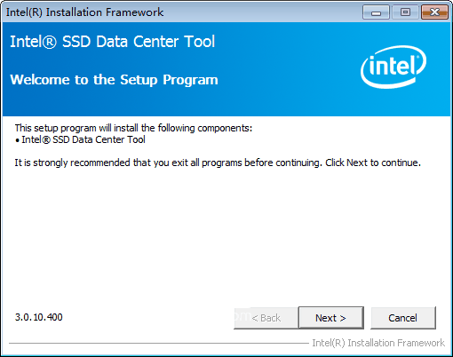 Intel SSD Data Center Tool(英特尔硬盘管理工具)