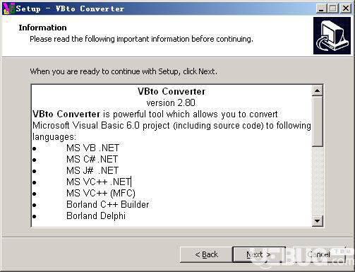 VBto Converter(vb源码转换工具) v2.80免费版