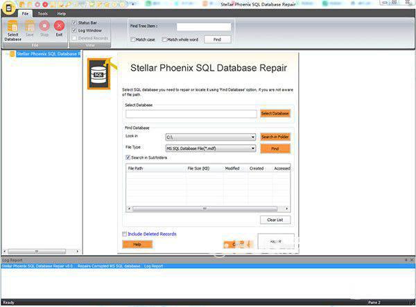 Stellar Phoenix SQL Database Repair