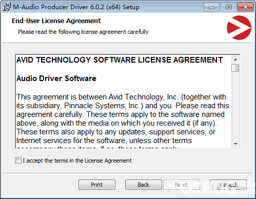 M-AUDIO Producer Driver(USB麦克风驱动)v6.0.2免费版【2】