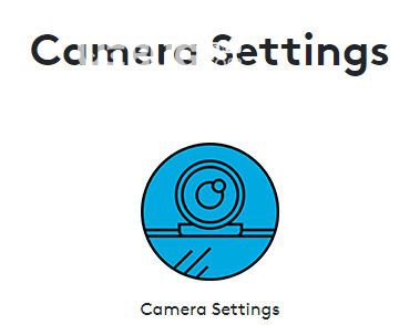 Logitech Camera Settings(摄像头设置)