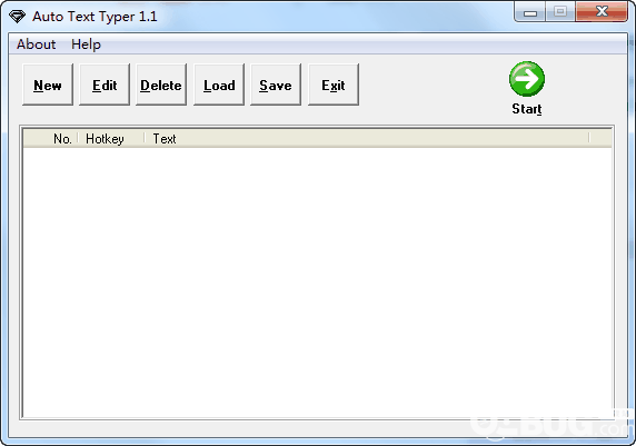 Auto Text Type(自定义热键文本输入)v1.1.0.0免费版
