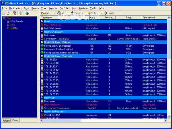 HostMonitor(服务器监控软件)v9.30中文免费版