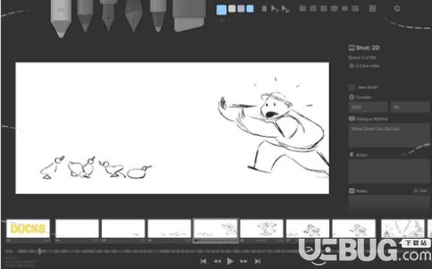 Storyboarder(电影分镜软件)