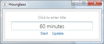 Hourglass(Windows倒计时工具)