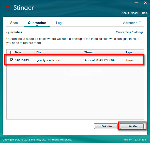 McAfee Stinger Raptor(迈克菲杀毒软件)v12.2.0.128免费版【5】