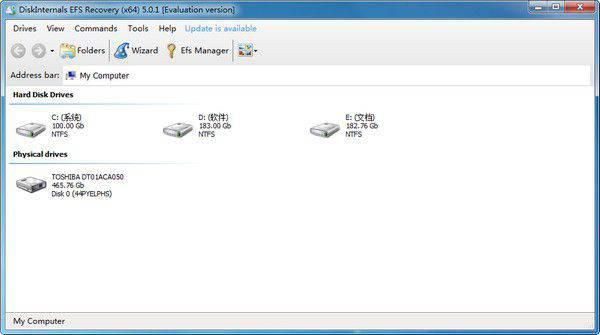 DiskInternals EFS Recovery(EFS文件恢复软件)
