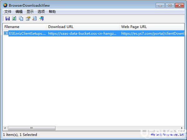 BrowserDownloadsView(浏览器下载显示工具)