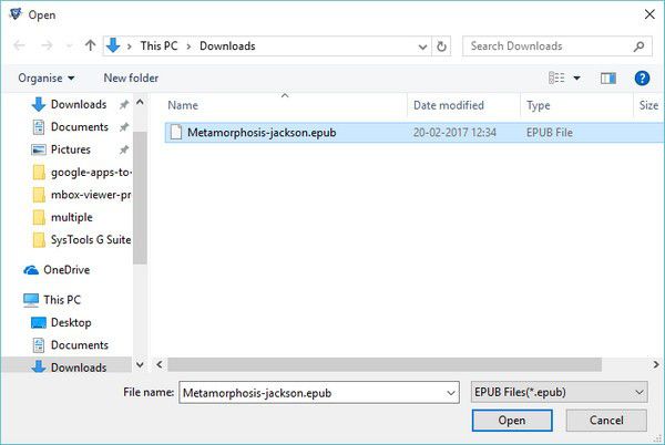 SysTools EPUB to PDF Converter v1.0免费版【3】