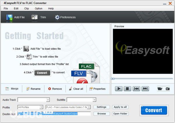 4Easysoft FLV to FLAC Converter v3.2.26免费版