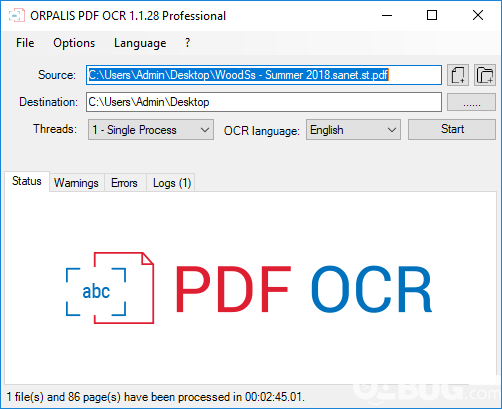 ORPALIS PDF OCR破解版下载