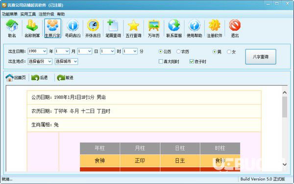 名赛公司起名软件v5.1免费版【2】