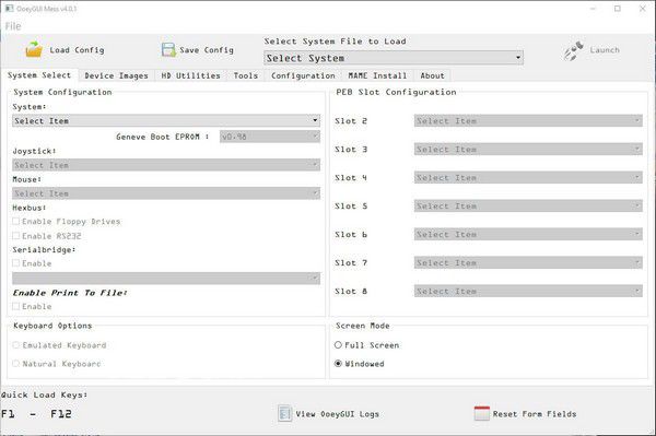 OoeyGUI MESS Launcher(前端启动器)