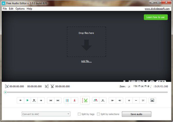 DVDVideosoft Free Audio Editor(音频编辑软件)