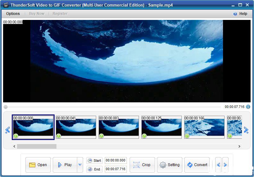 ThunderSoft Video to GIF Converter