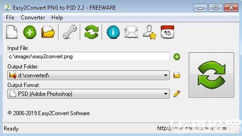 Easy2Convert PNG to PSD(PNG转PSD转换工具)