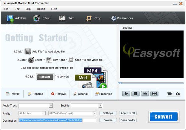 4Easysoft Mod to MP4 Converter v3.2.26免费版