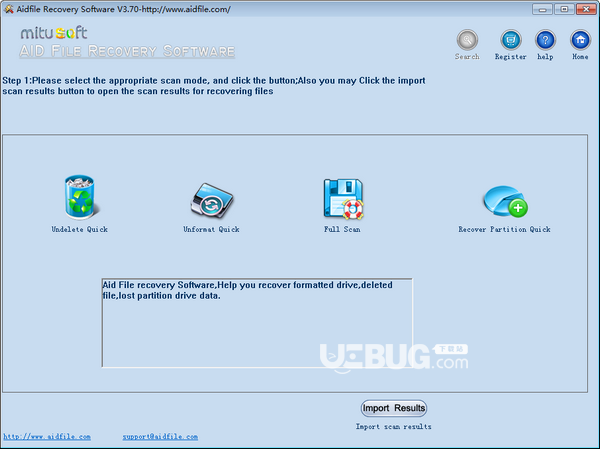 Aidfile Recovery Software(数据恢复软件)