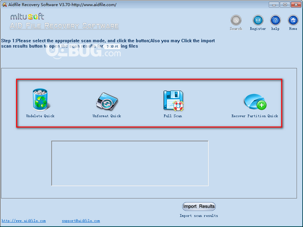 Aidfile Recovery Software(数据恢复软件)v3.7.4.8免费版【3】