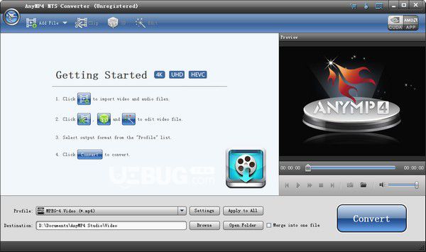 AnyMP4 MTS Converter(MTS格式转换器)v7.2.32免费版【1】