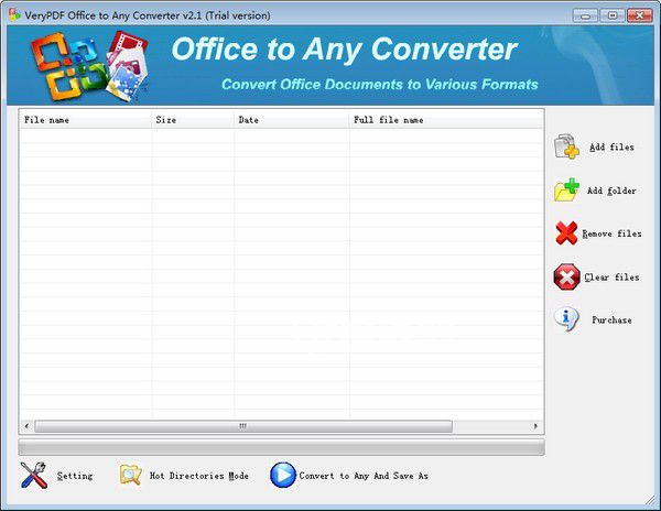 VeryPDF Office To Any Converter v2.0免费版