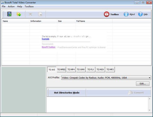Boxoft Total Video Converter(AVI转换器)