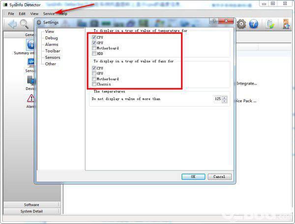 SysInfo Detector