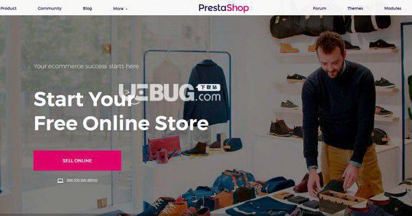 开源网店源码PrestaShop