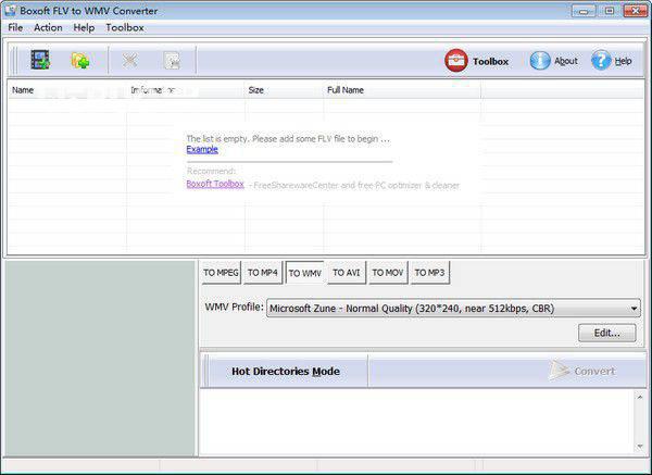 Boxoft Free FLV to WMV Converter v1.0免费版【2】