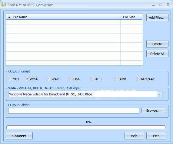 Fast RM to MP3 Converter v4.1免费版