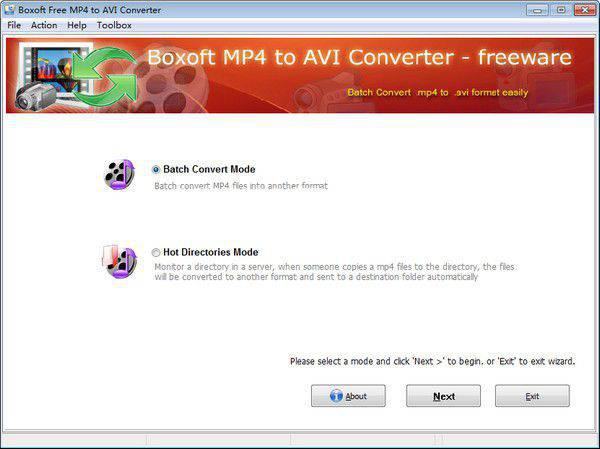 Boxoft free MP4 to AVI Converter v1.0免费版【2】
