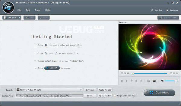 Emicsoft Video Converter(视频转换器)