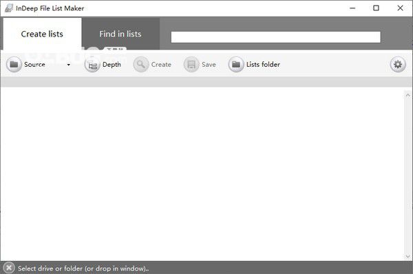 InDeep File List Maker(文件列表导出工具)
