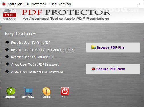 Softaken PDF Locker(PDF保护软件)v1.0免费版
