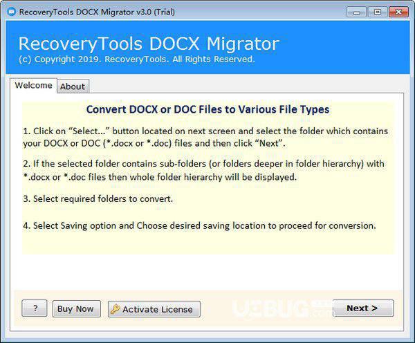 RecoveryTools DOCX Migrator v3.0免费版【2】