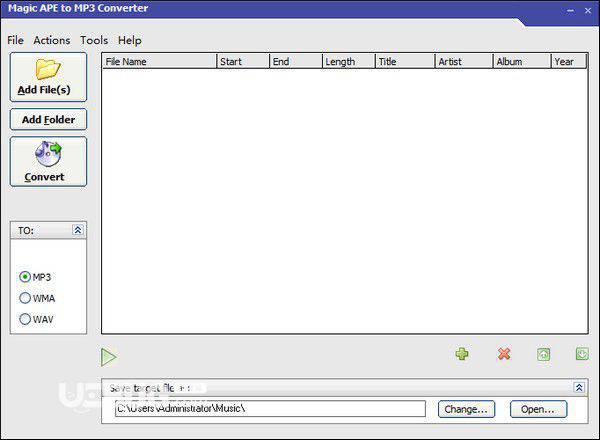 Magic APE to MP3 Converter v3.75免费版