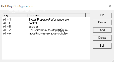 Hot Key Plus(快捷键设置)v1.0.1免费版【2】